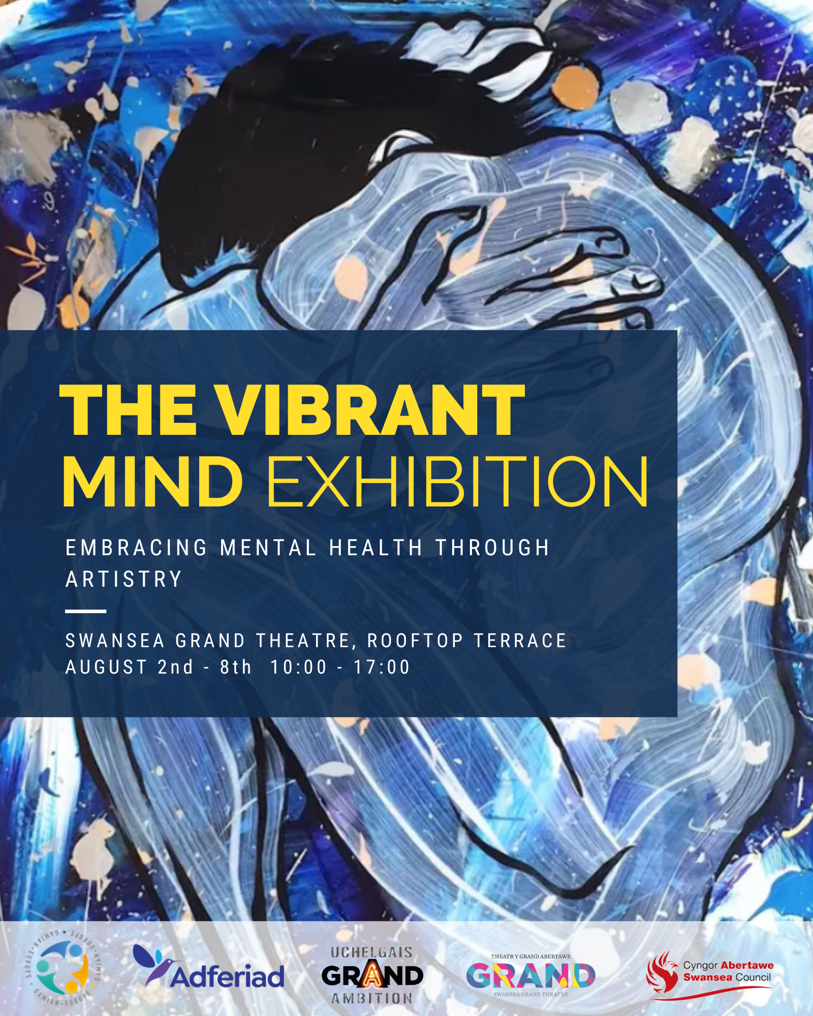 European Touring Art Exhibition Comes to Wales – Adferiad Launch the Vibrant Mind Exhibition!