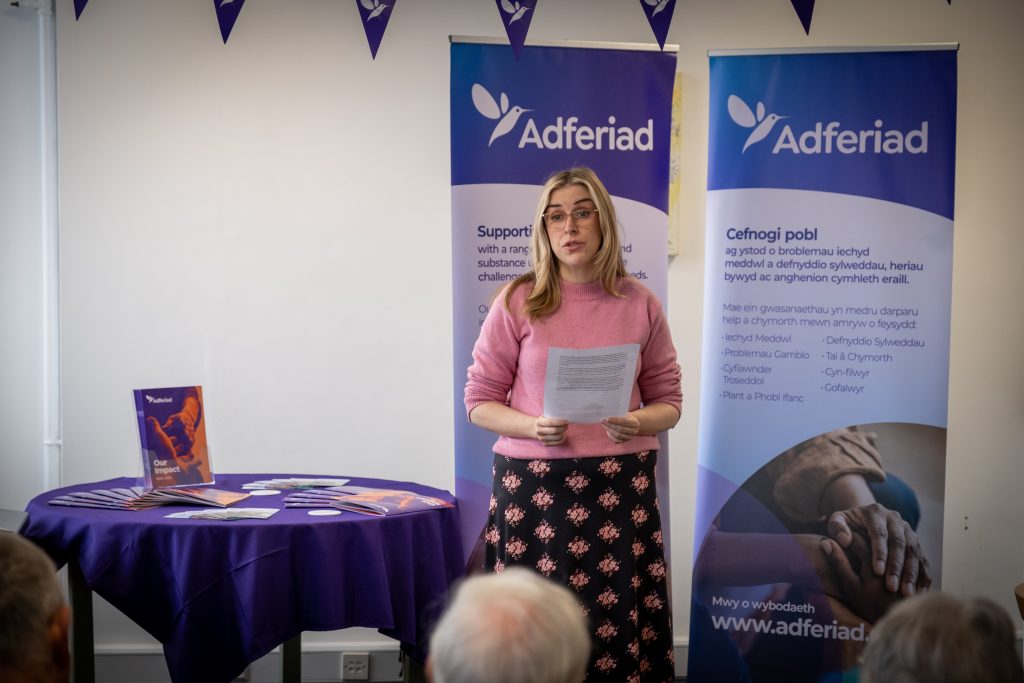 Sarah Murphy MS gave a speech at the Open Day